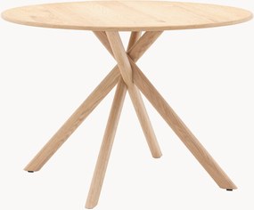Mesa de jantar redonda Korsa, Ø 110 cm
