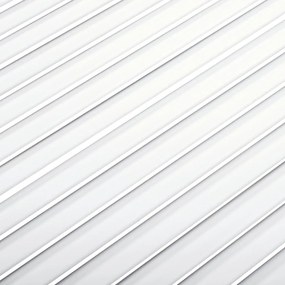 Portas de armário 4 pcs design de persiana pinho maciço branco
