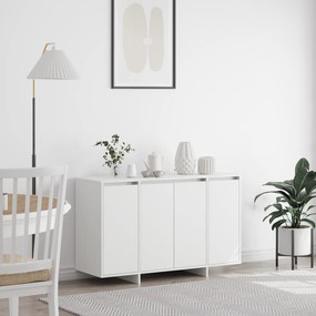 vidaXL Buffet Branco Branco Madeira Engenheirada 120 x 41 x 75 cm