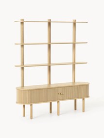 Shelf Unit Calary with Fluted Front