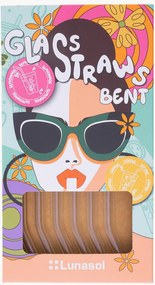 Palhinhas de vidro borossilicato Basic, conjunto de 6