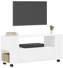 Móvel de TV 102x34,5x43 cm derivados de madeira branco