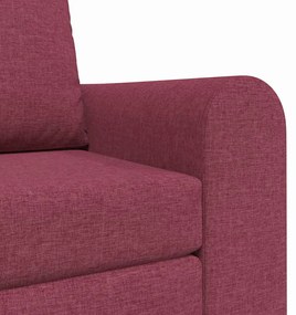 Sofá Cama 2 em 1 Bordô 98x71x83 cm Tecido