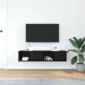 Móveis de TV 2pcs 60x31x25,5cm deriv. madeira carvalho preto