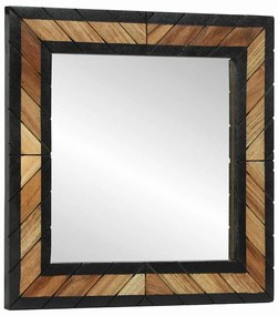 Espelhos 2 pcs 50x2x50 cm Madeira Sólida de Acácia