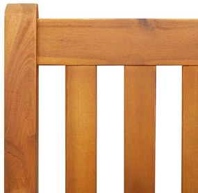 Banco de Balanço de Jardim para 2 Pessoas 110x56x58 cm Madeira Sólida