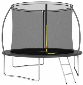 Conjunto de trampolim redondo 305x76 cm 150 kg