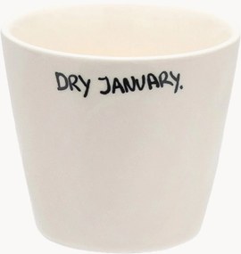 Caneca pintada à mão Dry January