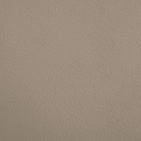 Sofá infantil 70x45x30 cm couro artificial cappuccino