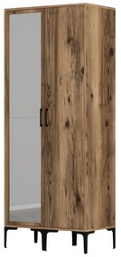 Roupeiro Kumsal RS – Nogueira – 80x47,5x201,4 cm