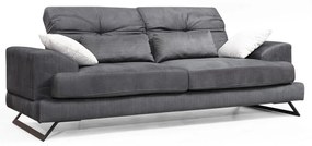 Sofá de 3 Lugares Frido – Antracite – 225x92x79 cm