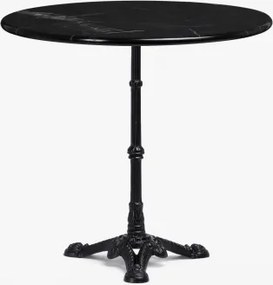 Mesa De Bar Em Mármore Roma Mármore Nero Marquina & Redondo & Preto - Sklum