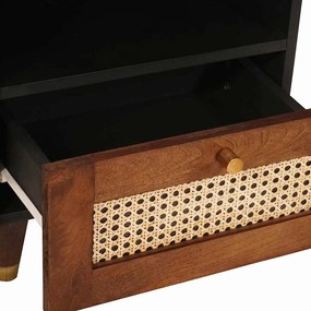 Mesas de cabeceira com gaveta 2 pcs 40 x 33 x 46 cm