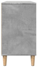 Móvel casa de banho 80x33x60 cm derivados madeira cinza cimento