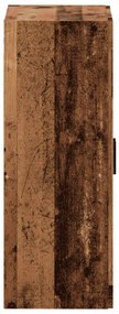 Armário de parede 69,5x34x90 cm madeira velha