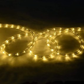 Mangueira luminosa de 20M 720 LED Luzes de Natal para festas Decoração de casa e jardim Bege