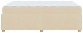 Estrutura da Cama Outros Creme 140 x 200 cm tecido