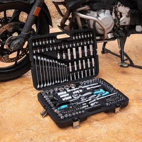 Caixa de ferramentas ToolBox KRK 6200 216 peças