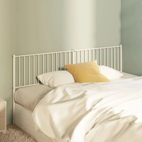 Cabeceira de cama 193 cm metal branco