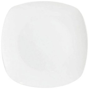 Conjunto de pratos La Mediterránea Connor Sobremesa Porcelana Branca (4 pcs)