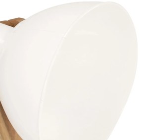 Candeeiros de chão 3 pcs E27 mangueira maciça branco