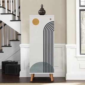 Sapateira Vegas – Branco – 50 cm x 135 cm x 38 cm