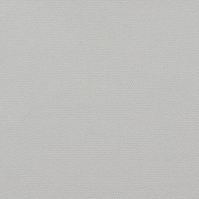 Tela de varanda 90x500 cm 100% poliéster oxford cinzento-claro