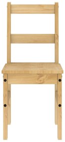 Cadeiras de jantar 2 pcs Panama 40x46x90 cm pinho maciço