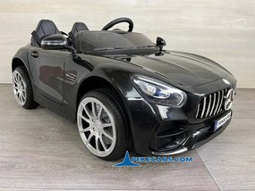 Carro eletrico crianças Mercedes AMG GT V8 12V 2 Lugares preto