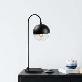 Candeeiro de Mesa Horn – Preto – 18 x 25 x 53 cm