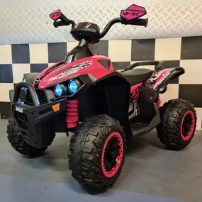 Moto 4 Phyton Moto 4 elétrica Infantil 12V Rosa