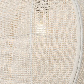 Candeeiro de suspensão oriental natural 35 cm - Rob Oriental