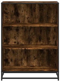 Estante 80,5x35x107,5 cm derivados de madeira carvalho fumado