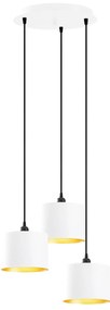 Candeeiro Berceste – Branco – 40 cm de diâmetro, 111 cm de altura
