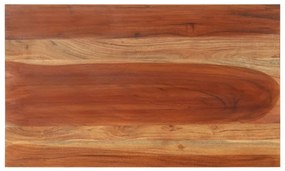 Tampo de mesa madeira de acácia maciça 15-16 mm 60x100 cm