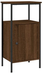 Mesas cabeceira 2pcs 41x31x80cm deriv.madeira carvalho castanho