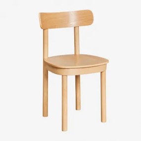 Cadeira De Jantar Em Madeira Taleri Madeira Rústica - Sklum