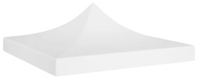vidaXL Teto para tenda de festas 2x2 m 270 g/m² branco