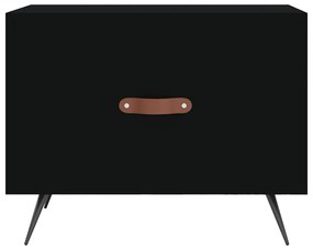 Mesa de centro 50x50x40 cm derivados de madeira preto