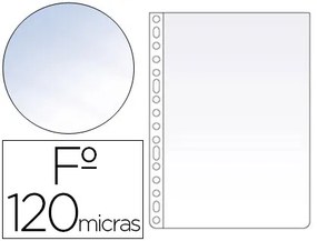 Bolsa Catálogo Esselte Folio Polipropileno 120 Microns Cristal Caixa de 100 Unidades