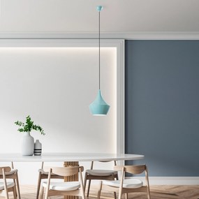 Candeeiro Chandelier Tom – Turquesa – Ø23 h:30 cm