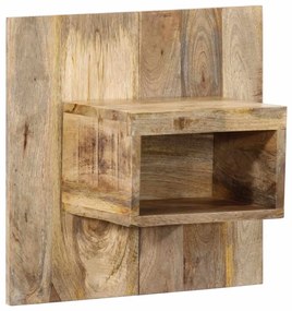 Mesa de cabeceira 50x27x50 cm madeira maciça manga áspera