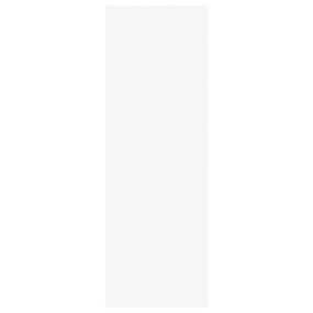 Móveis de TV 2 pcs 30,5x30x90 cm derivados de madeira branco