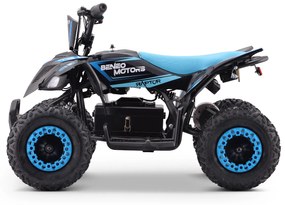 Moto 4 elétrica para crianças ATV Motors Raptor 800W Azul