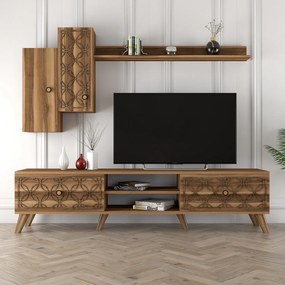Unidade TV ClassS – Nogueira – 180x44x35 cm