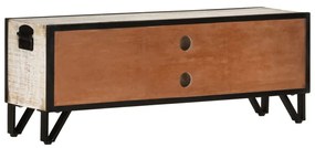 Móvel de TV 110x30x41 cm madeira de acácia maciça