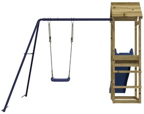 Conjunto de brincar para exterior madeira de pinho impregnada