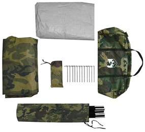 Tenda de pesca para 5 pessoas impermeável camuflagem
