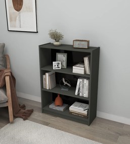 Estante Holiday – Cinzento Escuro – 80 cm x 106 cm x 28 cm