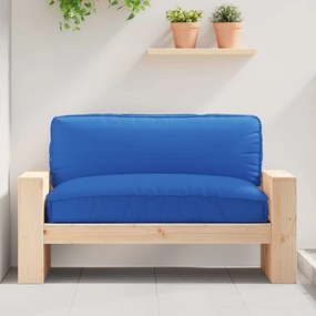 vidaXL Almofada de Palete para Assento Azul Royal 120x80x12 cm Tecido Oxford